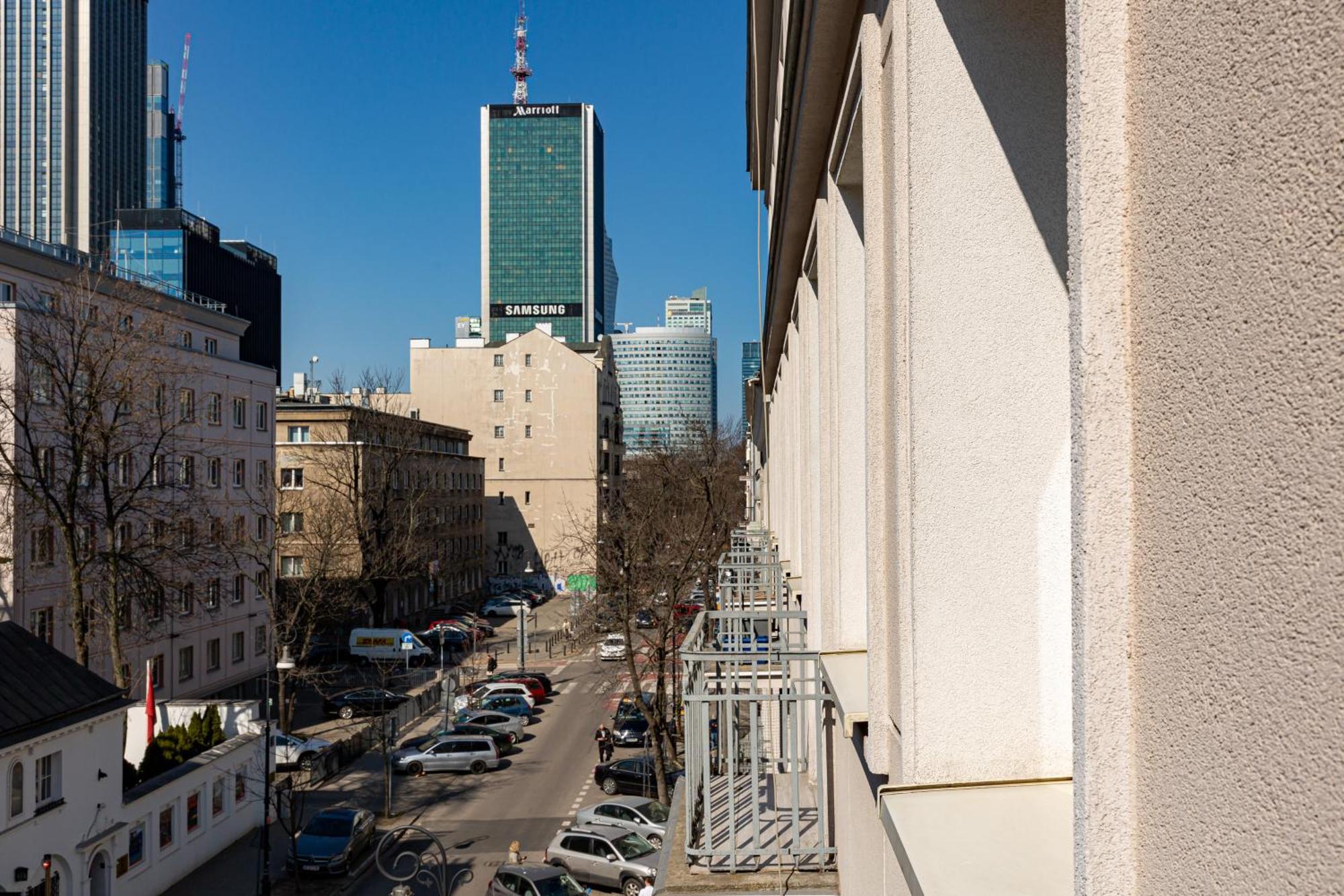 Central Apartment Emilii Plater By Noclegi Renters Varšava Exteriér fotografie